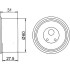 Ролик натяжной MITSUBISHI LANCER (выр-во) GMB GT60470 (фото 4)