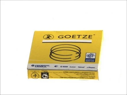 Кольцо поршневое на 1 цилиндр, комплект. GOETZE 08-124800-00