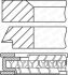 Кільця поршневі PSA 85,00 2,0 16V EW10 J4 1,2x1,5x2,5 GOETZE 08-451600-00 (фото 2)