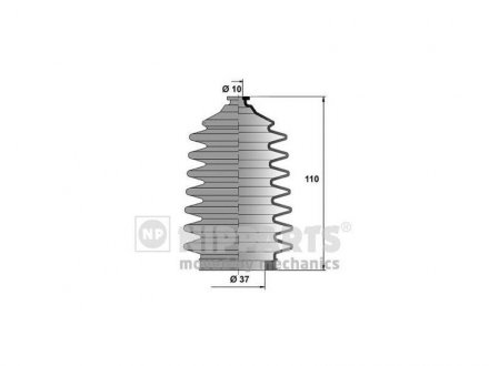 Пильовик рульової рейки GOMET 469710