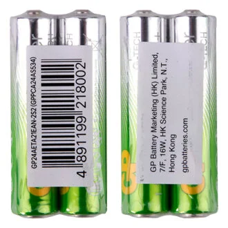 Батарейка SUPER ALKALINE 1.5V 24A-S2 лужна, LR03, AAA GP 00000063635