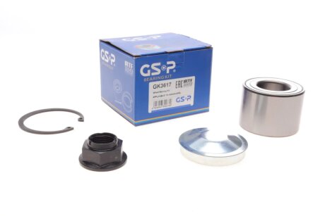 Подшипник ступицы (комплект) GSP GK3617