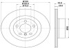 Диск тормозной с покрытием PRO; задн. / BMW X3 F 25 2010-2017 HELLA 8DD355119541 (фото 1)