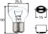 Лампа розжарювання, P21/5W 24V 21/5W BAY 15d HELLA 8GD002078241 (фото 1)