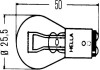 Лампа накаливания, P21/5W 24V 21/5W BAY 15d HELLA 8GD002078241 (фото 2)