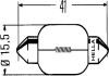 Лампа накаливания, 24V 15W SV 8,58 HELLA 8GM002091261 (фото 2)