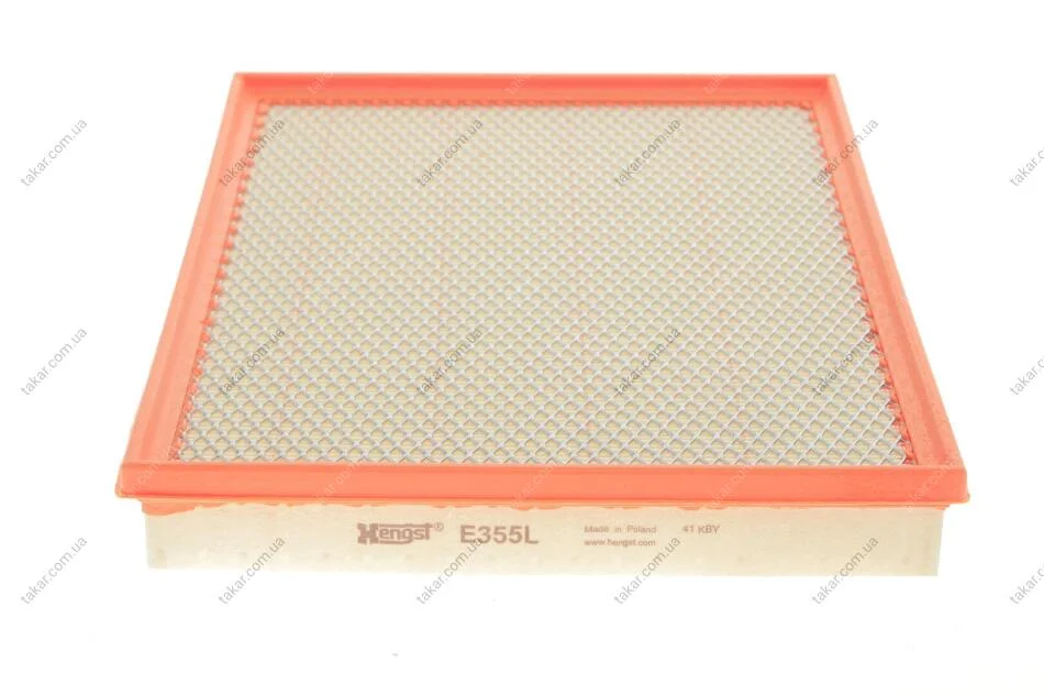 Фільтр повітряний RENAULT, NISSAN (вир-во Hengst) HENGST FILTER E355L (фото 1)