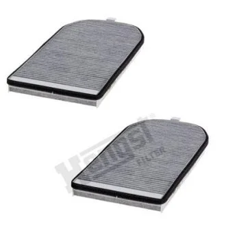 Фільтр салону BMW 7 (E38) 94-01 вугільний (2шт.) (вир-во HENGST) HENGST FILTER E983LC-2