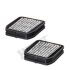 Фільтр салону MB E-CLASS (W211/S211) 02-09 вугільний (2шт.) (HENGST) HENGST FILTER E989LC01-2 (фото 1)