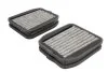 Фільтр салону MB E-CLASS (W211/S211) 02-09 вугільний (2шт.) (вир-во HENGST) HENGST FILTER E989LC01-2 (фото 1)