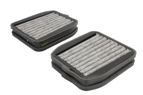 Фільтр салону MB E-CLASS (W211/S211) 02-09 вугільний (2шт.) (вир-во HENGST) HENGST FILTER E989LC01-2