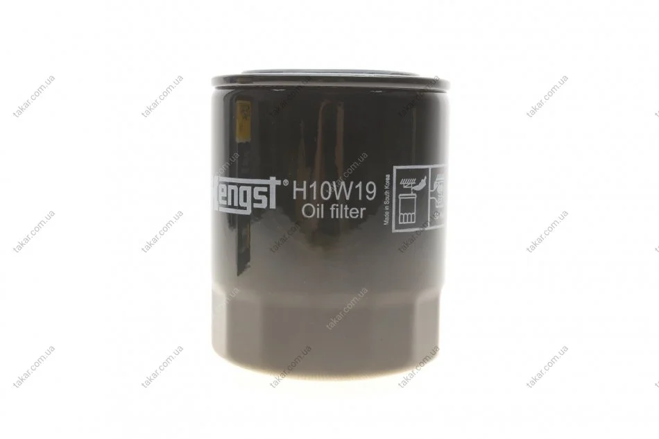 Масляный фильтр винт накручеваемый HENGST FILTER H10W19 (фото 1)