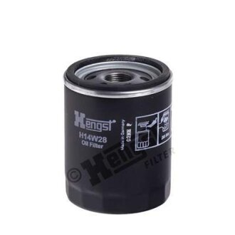Фільтр масляний Fiat, Alfa Romeo, Lancia (Hengst) HENGST FILTER H14W28