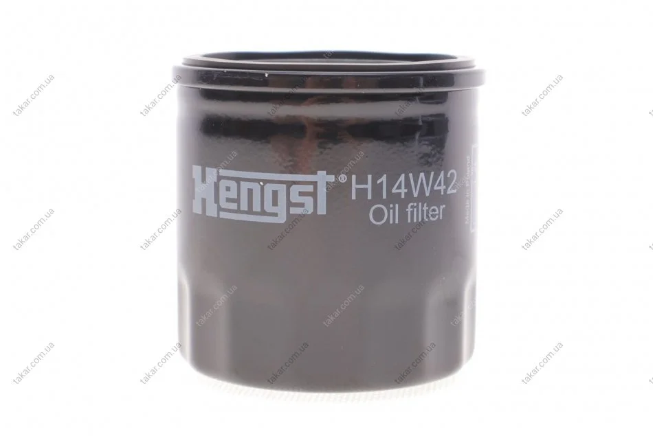 Масляный фильтр винт накручеваемый HENGST FILTER H14W42 (фото 1)