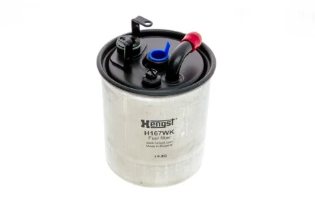 Паливний прямоточний фільтр дизель HENGST FILTER H167WK