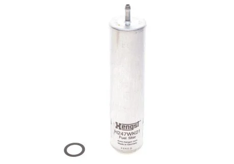 Топливный прямоточный фильтр дизель HENGST FILTER H247WK01