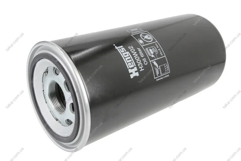Фільтр масляний HENGST FILTER H300W02. (фото 1)