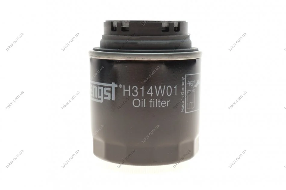 Масляный фильтр винт накручеваемый HENGST FILTER H314W01 (фото 1)