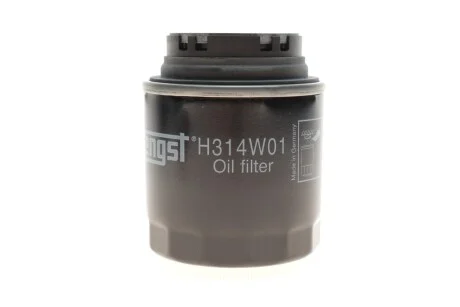 Масляний фільтр гвинт накручуваний HENGST FILTER H314W01