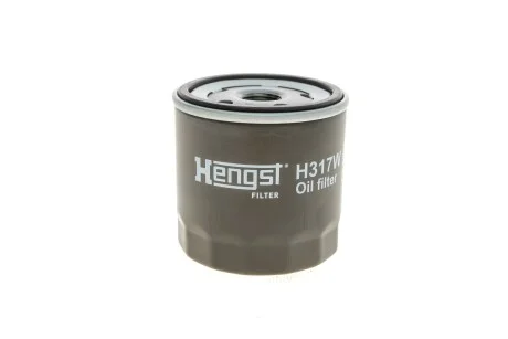 Фільтр масляний двигуна VW GOLF VI, VII, SKODA FABIA III 1.0-1.5 TSI 12- (вир-во HENGST) HENGST FILTER H317W01