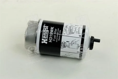 Топливный накручиваемый фильтр дизель HENGST FILTER H319WK