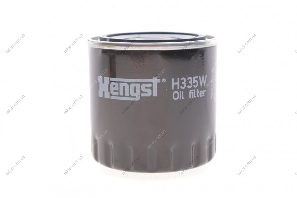 Фільтр масляний двигуна NISSAN NAVARA 3.0 DCI 10-, RENAULT MEGANE III 1.9 DCI 08- (вир-во HENGST) HENGST FILTER H335W (фото 1)