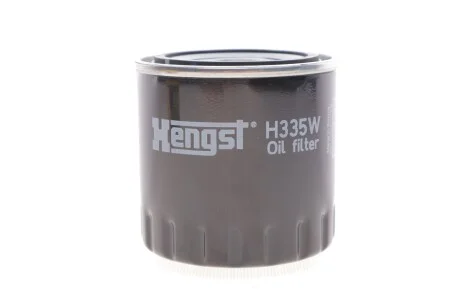 Фільтр масляний двигуна NISSAN NAVARA 3.0 DCI 10-, RENAULT MEGANE III 1.9 DCI 08- (вир-во HENGST) HENGST FILTER H335W