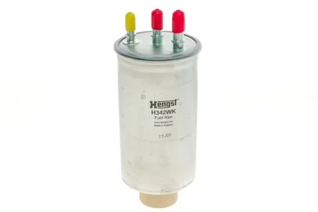 Паливний прямоточний фільтр дизель HENGST FILTER H342WK