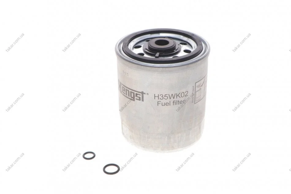 Топливный накручиваемый фильтр дизель HENGST FILTER H35WK02D87 (фото 1)