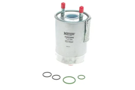 Паливний прямоточний фільтр дизель HENGST FILTER H483WK