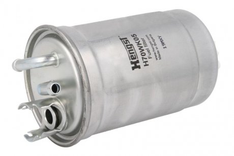 Фильтр топливный VW 1,6/1,9D/TD/TDI 87- (по подогреву HENGST FILTER H70WK05