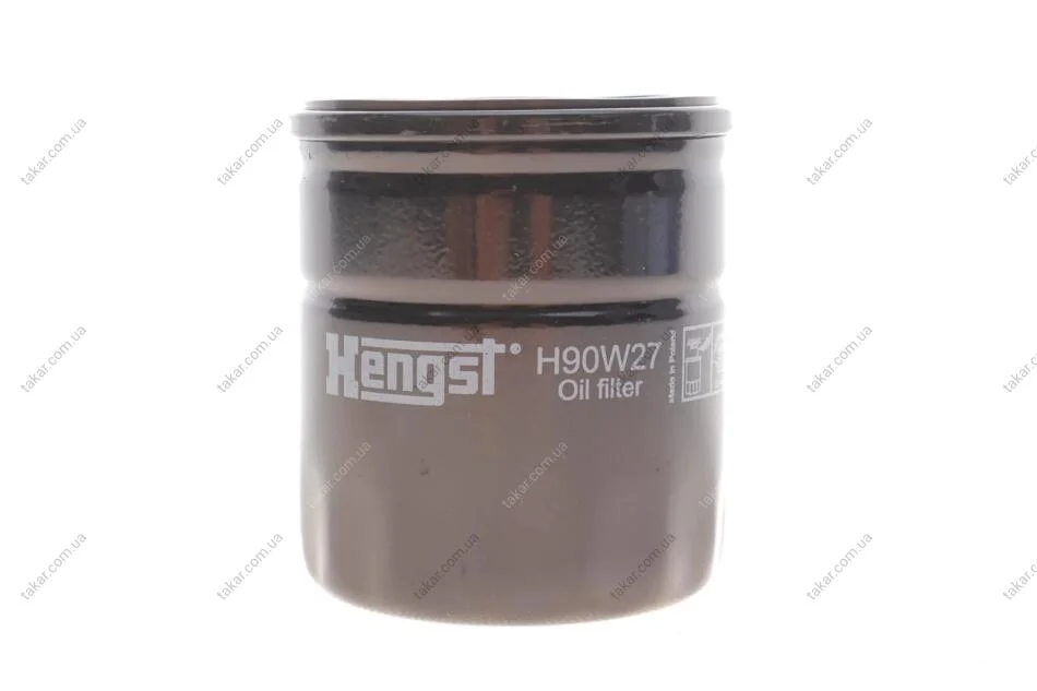 Масляний фільтр гвинт накручуваний HENGST FILTER H90W27 (фото 1)