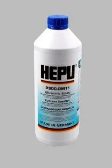 Антифриз G11 READY MIX BLUE -38°C (Каністра 1,5л) HEPU P900-RM11