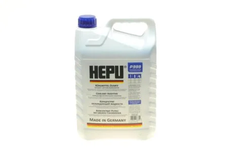 Антифриз синий, -80 °C, G11, 5 л HEPU P999-005