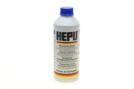 Антифриз синій -80 °C, G11, 1,5 л HEPU P999