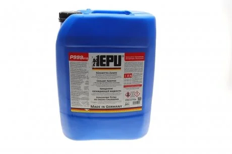 Антифриз червоний, -80°C, G12, 20 л HEPU P999-G12-020