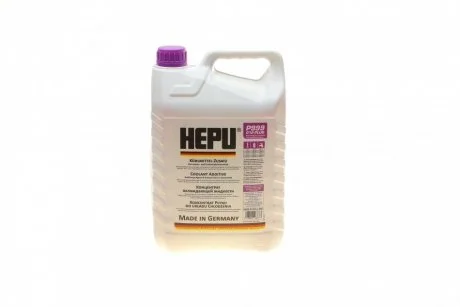 Антифриз-концентрат бузковий -80 °C, G12+, 5 л HEPU P999-G12Plus-005