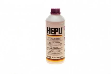 Антифриз-концентрат сиреневый, -80 °C, G12++, 1,5 л HEPU P999-G12-SUPERPLUS