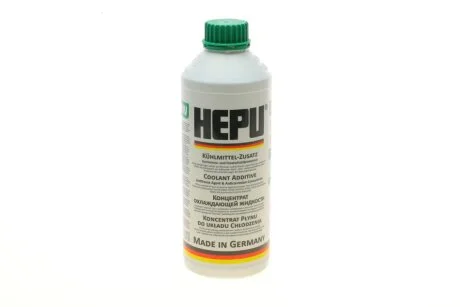 Антифриз-концентрат зелений, -80 °C, G11, 1,5 л HEPU P999-GRN