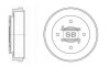 Барабан гальмівний NISSAN AMERA II (N16) 1.5 (SANGSIN) Hi-Q (SANGSIN) SD4212 (фото 1)