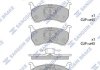 Колодка тормозов. диск. MAZDA 626 1.6I, 2.0I, 2.0D 85-87 передн. (выр-во SANGSIN) Hi-Q (SANGSIN) SP1051 (фото 1)