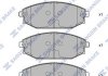 Комплект гальмівних колодок з 4 шт. дисків Hi-Q (SANGSIN) SP1053 (фото 1)