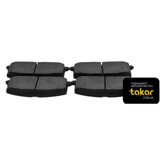 Тормозные колодки передние дисковые Hi-Q (SANGSIN) SP1105