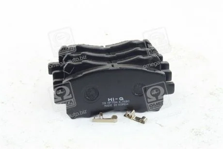 Тормозные колодки передние дисковые Hi-Q (SANGSIN) SP1225