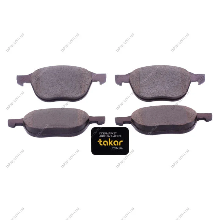 Тормозные колодки передние дисковые Hi-Q (SANGSIN) SP1260 (фото 1)
