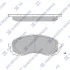 Комплект гальмівних колодок з 4 шт. дисків Hi-Q (SANGSIN) SP1629 (фото 1)