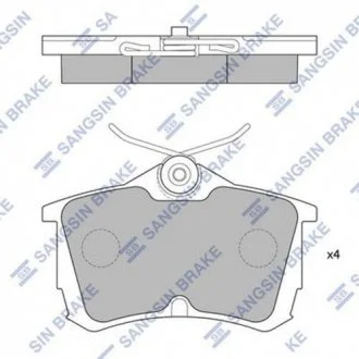 Тормозные колодки дисковые Hi-Q (SANGSIN) Hi-Q (SANGSIN) SP1635