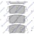 Колодки гальмівні дискові (комплект 4 шт) Hi-Q (SANGSIN) SP4327 (фото 1)
