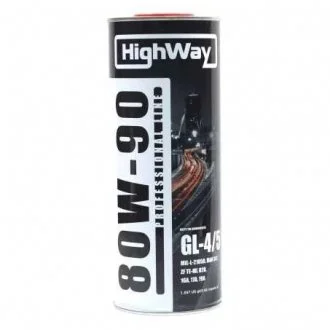 Трансмиссионное масло 1 л МКПП Минеральное HighWay 10118