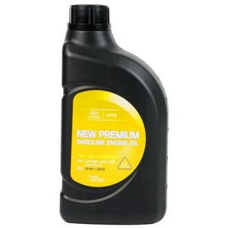 Моторна олива 1 л 0W20 Бензиновий Синтетична Hyundai/Kia/Mobis 0510000161